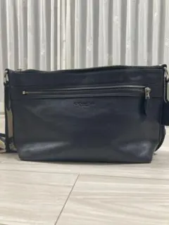 COACH ネイビー ショルダーバッグ