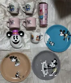 （新品未使用あり）東京ディズニーリゾート☆カップ☆タンブラー☆皿☆１０点