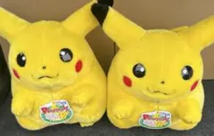ポケモン30周年 2個セット　ぬいぐるみ　おかえり！ピカチュウ1/1