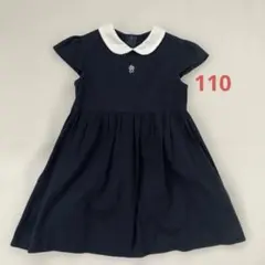SACCO ワンピース　お受験　フォーマル　110cm 冠婚葬祭　濃紺のサムネイル