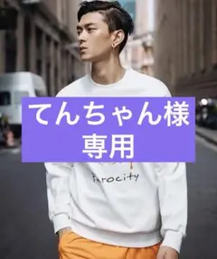 個性派　タイガー柄刺繍　トレーナー　aimoha