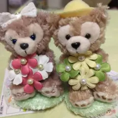 スプリングイン・ブルームストラップ(ダッフィーメイチャン2点セット)　未使用