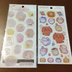 ちいかわメルティシュシュ シーサーのおみやげやさんクリアなぷっくりシール