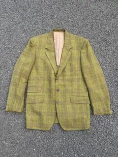 ぴーす様 J.CREW ハリスツイード テーラードジャケット M ライムグリーン ぴーす様 J.CREW ハリスツイード テーラードジャケット M ライム