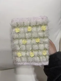 ブックカバー 編み物 ハンドメイド