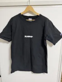 XLARGE Championコラボ Tシャツ 黒 メンズMサイズ