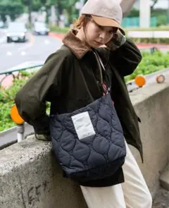 シアタープロダクツ　フリークスストア　キルティング メッセンジャーバッグ