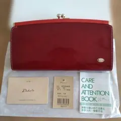 Dakota グロッソ がま口長財布 レッドのサムネイル