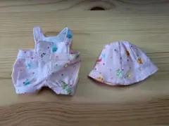 ベレンゲール５インチ　アウトフィットセット　女の子　オーバーオール　帽子など