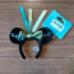 【新品未使用】ミッキー耳デザイン カチューシャ キーホルダー付き