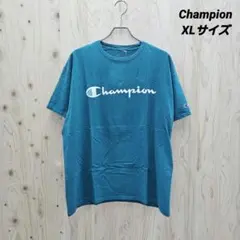 『 Champion (アメリカ古着) 』ベーシックロゴTシャツ / XLサイズ