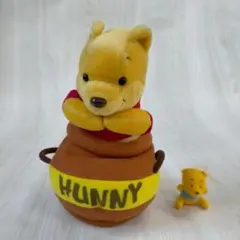くまのプーさん ぬいぐるみ ハニーポット＋マスコット ディズニー