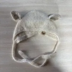 GANG OF KIDS羊ボンネットクリーム色