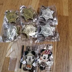 ディズニー　チャーム　ピンバッジ　ミッキー　ミニー　チップ&デール Disney