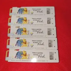 ディズニー　シャーペン替芯0.5mm　5点　プーさん