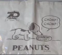 【新品未開封・非売品】スヌーピー 70周年記念 バッグ PEANUTS（購入特典