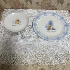 Winnie the Pooh 陶器皿 5枚セット