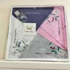 ハナエモリハンカチ、Hanae Mori ハンカチ、ブランドハンカチ、4枚セット