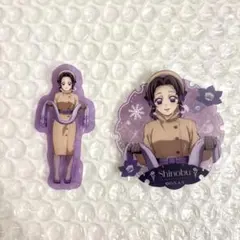 鬼滅の刃　AGF クリアステッカー　胡蝶しのぶ