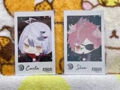 月浪カルラ　月浪シン　ポラ風カード　ポラカ