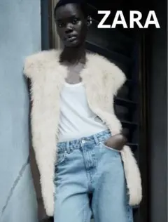 2025年最新】ZARA レディース 毛皮・ファーコートの人気アイテム