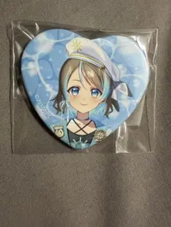 スクールアイドル活動展 Dive into Sparkle 缶バッジ渡辺曜 - メルカリ