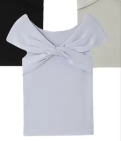 FRAY I.D ツイスト2wayオフショルニットのサムネイル