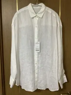 【新品】NOLLEY’S MY STANDARDリネンシャツ ホワイトのサムネイル