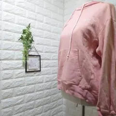 レディース【M】 トップス プリント プルオーバー パーカー 長袖