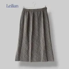 ＊Leilian レリアン＊ 11号 スカート フレアスカート ミディ丈