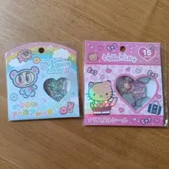 ハローキティ＆エンジェルブルー クリスタルシールセット