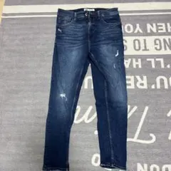 ZARA ダメージ加工 スキニーデニム