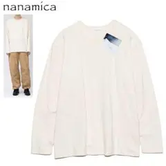 新品 L ナナミカ nanam クールマックス ジャージー 長袖Tシャツ