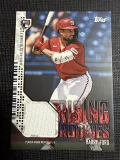 Harry Ford Topps Rising Rookies 렐릭 카드