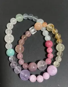 天然石ビーズ ブレスレット 多色