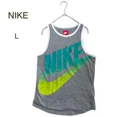 美品 NIKE ナイキ ビッグロゴ タンクトップ キッズ150 ジュニアスポーツ