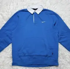 NIKE SB ポロ スウェット ブルー L