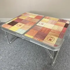 希少柄/未使用品】Coleman ミニテーブル プラス キャンプマップ柄