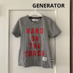 日本製　ジェネレーター　キッズTシャツ　120サイズのサムネイル