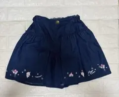 ★美品【メゾピアノ】デニムキュロットスカート⭐︎140サイズ
