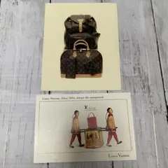 LOUIS VUITTON ルイヴィトン　フォトカード　2種のサムネイル