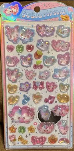 【正規品】うるちゅるポップシール まじかるみゅーちゃん