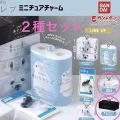 ♡ネピア nepia 鼻セレブ ミニチュアチャーム めめ ２種セット