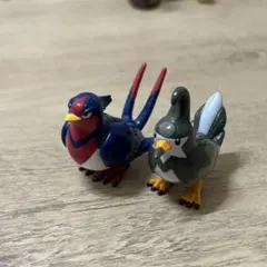 【当時物】①⑤ポケモン モンコレ オオスバメ ムクバード