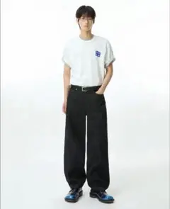 【美品】アーダーエラー　ADERerror ポロシャツ　ユニセックス　サイズM 美品】アーダーエラー ADERerror ポロシャツ ユニセックス サイズM