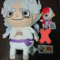 ワンピース 3点セット ルフィ ウタ ぬいぐるみ ゾロ