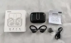 耳掛けイヤホン　Bluetooth　黒　ワイヤレスのサムネイル