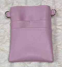 ナースポーチ・オーガナイザー（ハンドメイド） 合皮・パープルピンク