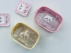 ちいかわ ぷっくりクリアミニポーチ 2個セット