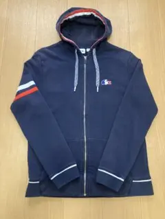 LACOSTE フルジップパーカー 色:ネイビー M サイズ
